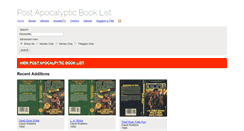 Desktop Screenshot of apocalypsebooks.com